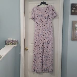 Lilac maxi dress